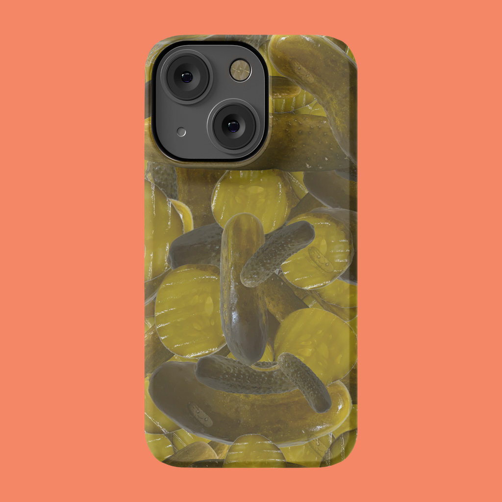 Sticker Pickle Camo Phone Case