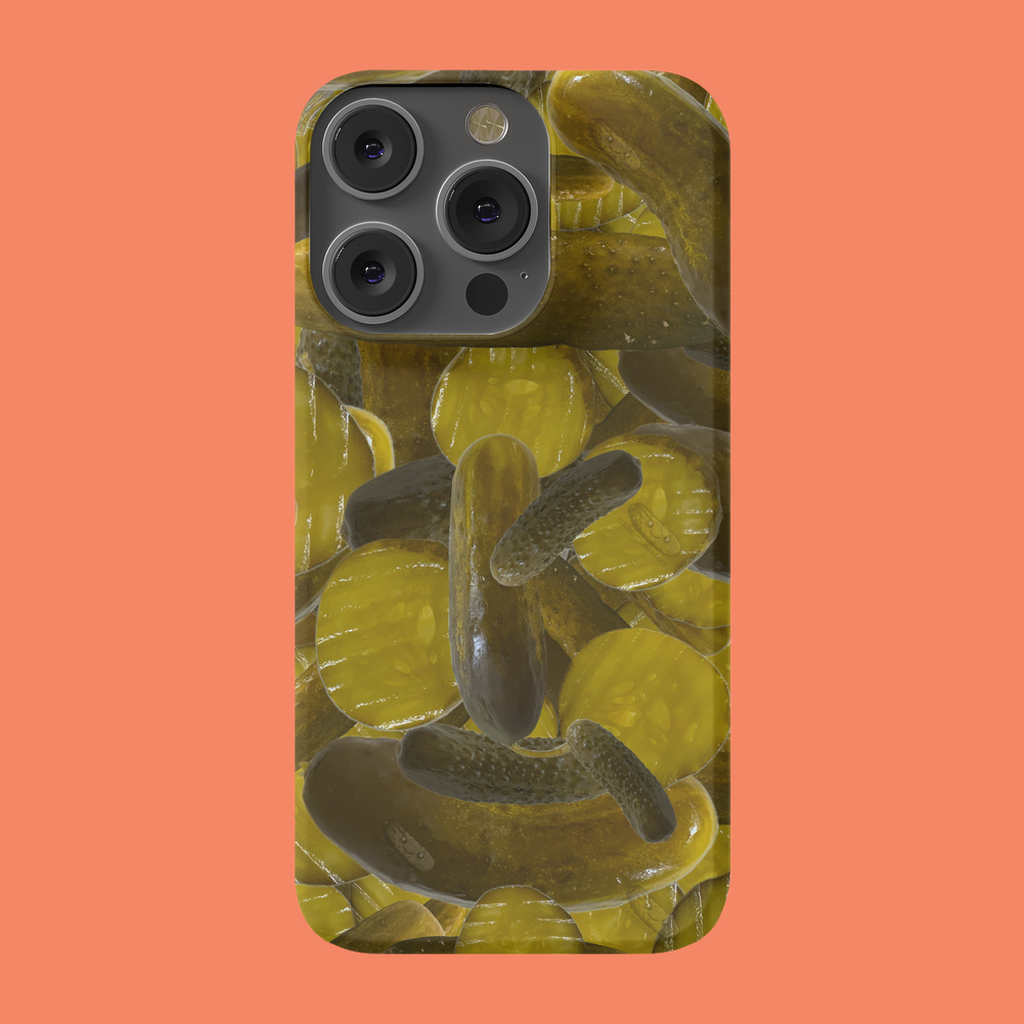 Sticker Pickle Camo Phone Case