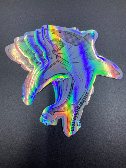 Custom Holographic Stickers (min. 50)