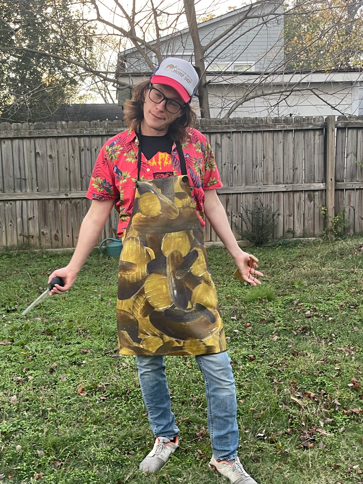 Pickle Camo Apron