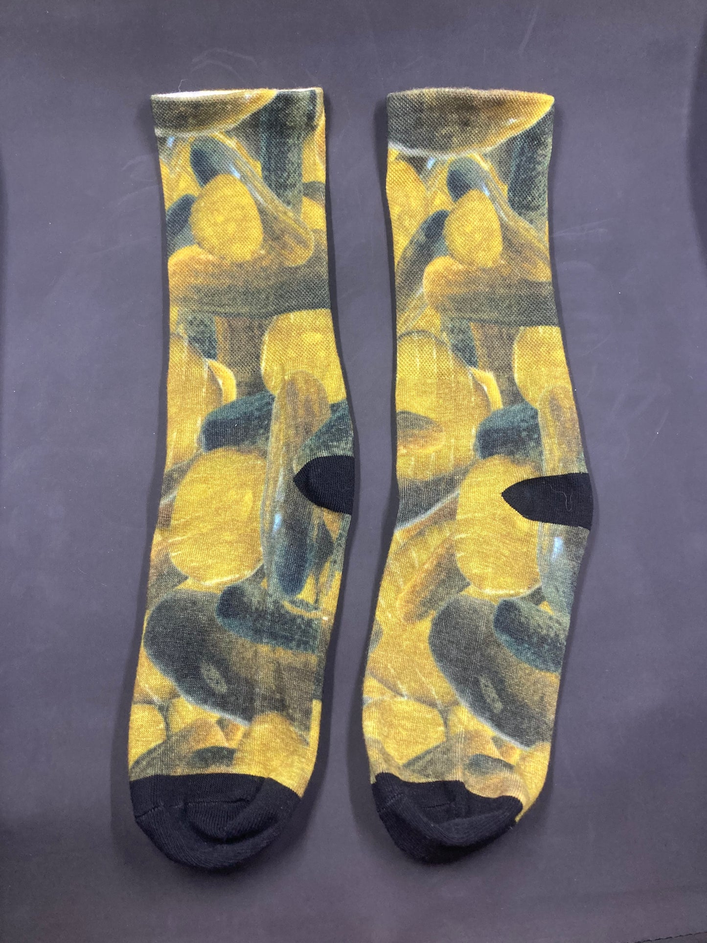 Pickle Socks, All-Over Print