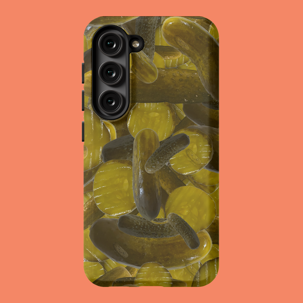 Sticker Pickle Camo Phone Case