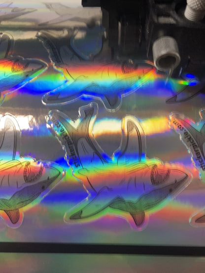 Custom Holographic Stickers (min. 50)